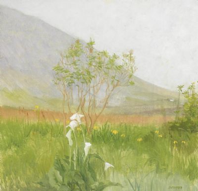 July, Slieve Mor by Barbara Warren sold for €800 at deVeres Auctions