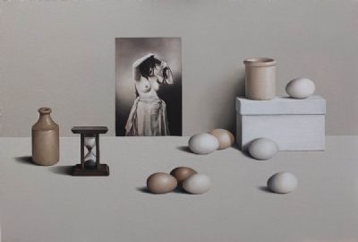 EIGHT EGGS (2018) by Liam Belton sold for €6,000 at deVeres Auctions
