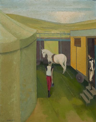 DUFFY'S CIRCUS by Barbara Warren sold for €1,300 at deVeres Auctions