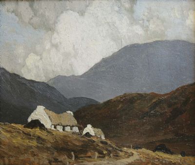 A ROAD IN CONNEMARA by Paul Henry  at deVeres Auctions