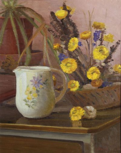 STILL LIFE WITH FLOWERS by Therese McAllister sold for €300 at deVeres Auctions