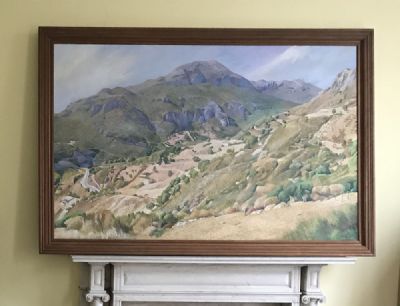 ANDELUSIAN MOUNTAINS by James Fender sold for €140 at deVeres Auctions