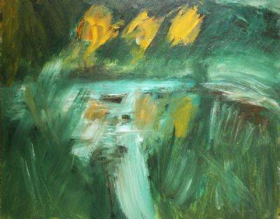 POND IN WINTER by Nancy Wynne-Jones  at deVeres Auctions