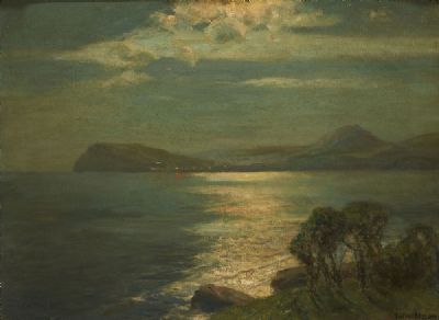 THE LIGHTS OF BRAY by Julius Olsson sold for €1,600 at deVeres Auctions