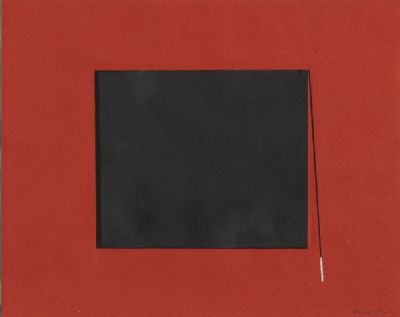 RED AND BLACK III by Cecil King sold for €650 at deVeres Auctions