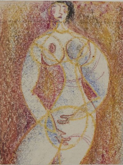 NUDE by Colin Middleton sold for €1,000 at deVeres Auctions