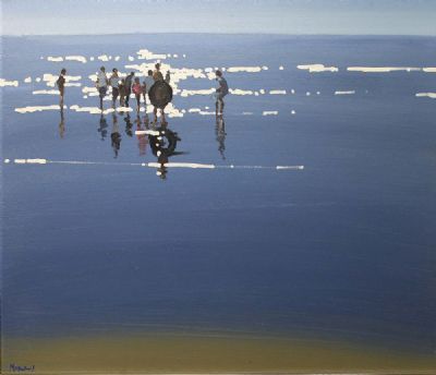 SHALLOW WATER by John Morris sold for €1,400 at deVeres Auctions