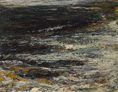 EVENING, TIDE OUT, MAYO by Mary Lohan sold for €750 at deVeres Auctions