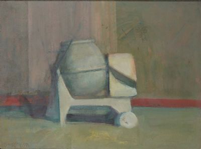 CEMENT MIXER by Cherith McKinstry sold for €500 at deVeres Auctions