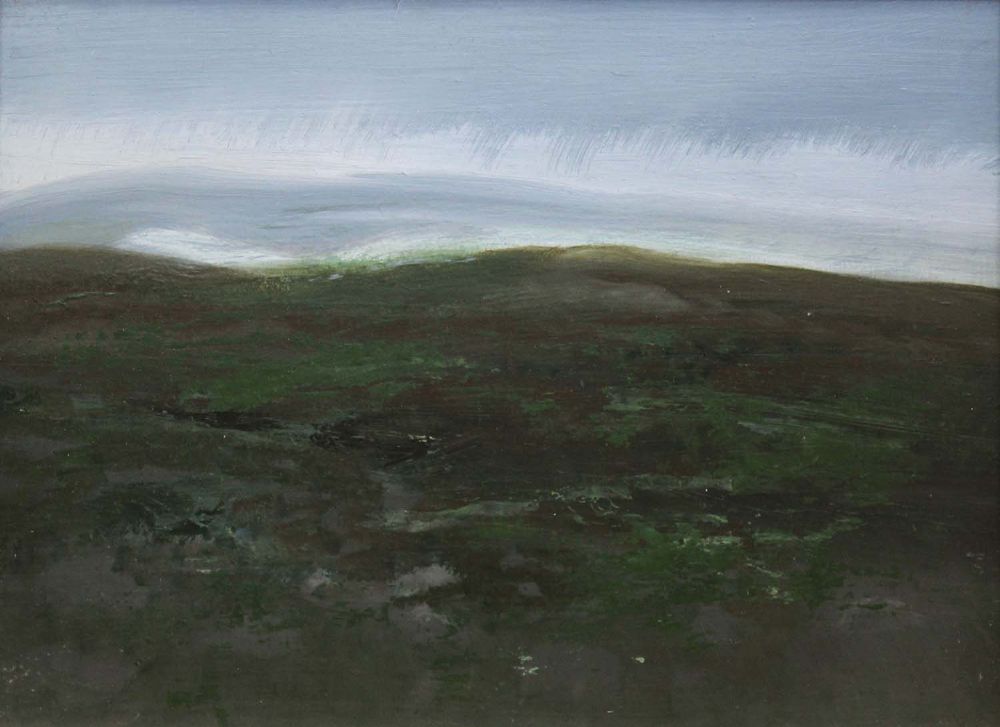 THE SEA, GALWAY BAY by George Campbell sold for €140 at deVeres Auctions