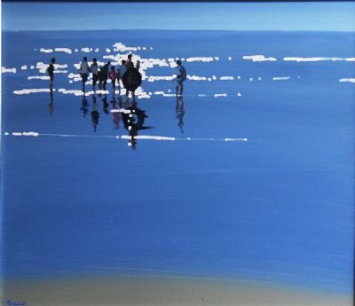 SHALLOW WATER by John Morris sold for €2,200 at deVeres Auctions