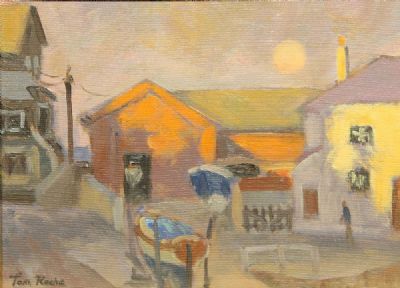 BOAT HOUSE by Tom Roche sold for €400 at deVeres Auctions