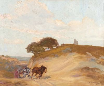 HAULING FROM KINGSTOWN QUARRIES by Henry William Moss  at deVeres Auctions
