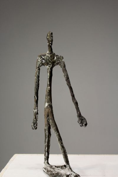 WALKING FIGURE by Patrick McElroy sold for €380 at deVeres Auctions
