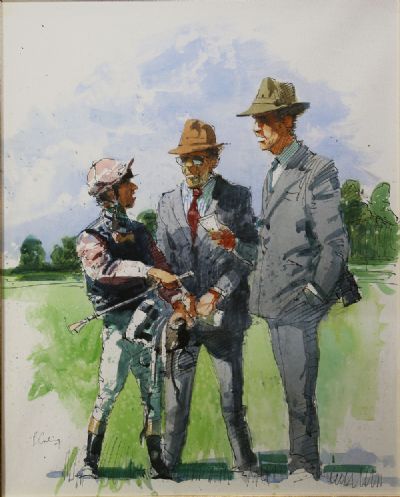 THE INNER CIRCLE by Peter Curling sold for €1,400 at deVeres Auctions