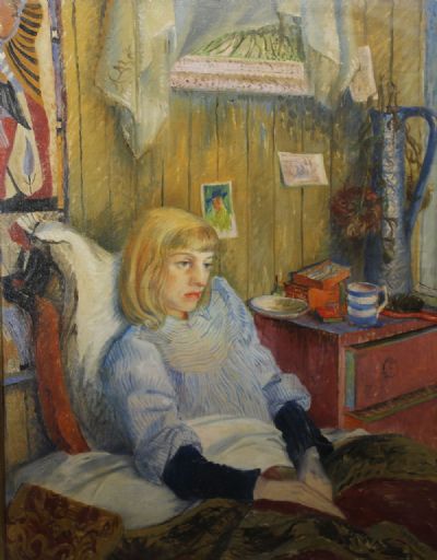 THE FRAIL STUDENT by Alicia Boyle sold for €1,700 at deVeres Auctions