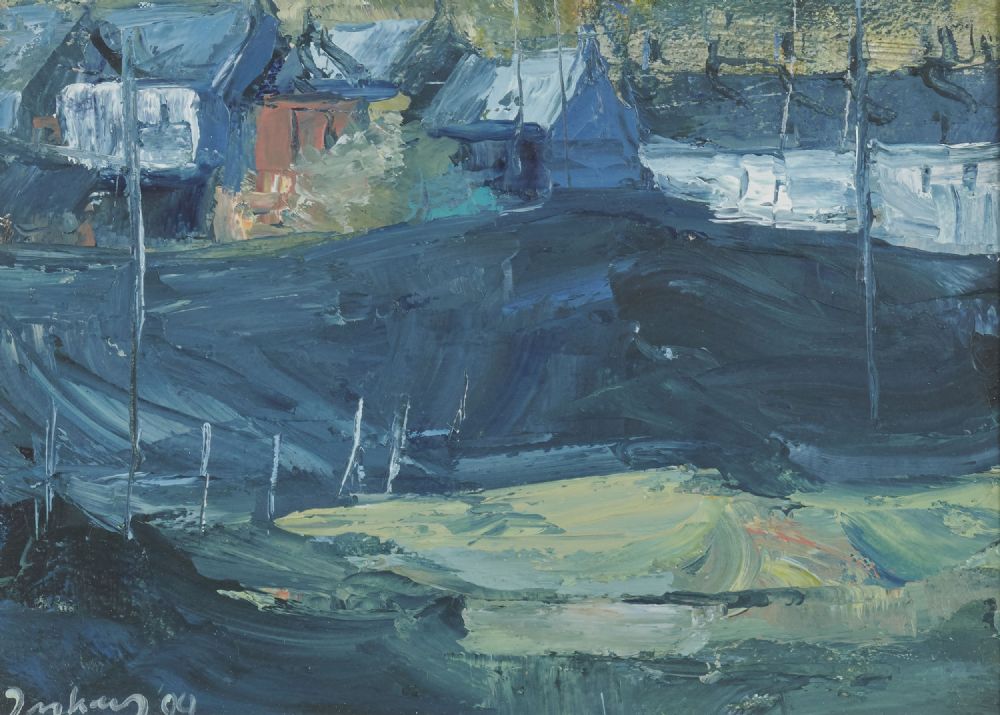 BALLYDEHOB, CORK by Donald Teskey sold for €3,600 at deVeres Auctions