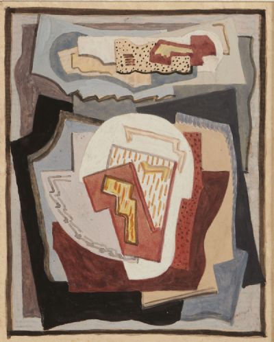 ABSTRACT COMPOSITION, 1924 by Mainie Jellett sold for €6,000 at deVeres Auctions