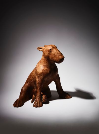 BULL TERRIER by Anthony Scott sold for €2,400 at deVeres Auctions