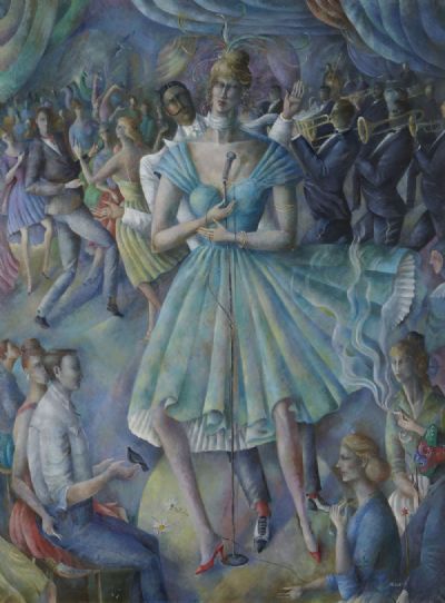 SINGER IN A LAND OF DREAMS by Elizabeth Taggart sold for €14,000 at deVeres Auctions