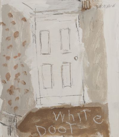WHITE DOOR by Basil Blackshaw sold for €2,200 at deVeres Auctions