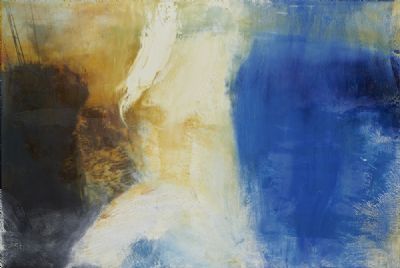 RETURN OF ULYSSES - BLUE ELEGY by Hughie O'Donoghue sold for €27,500 at deVeres Auctions