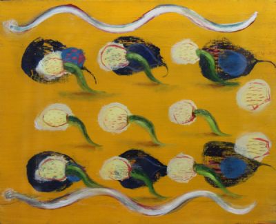 I DREAMED OF A WHITE SNAKE IN THE GARDEN by Paki Smith  at deVeres Auctions