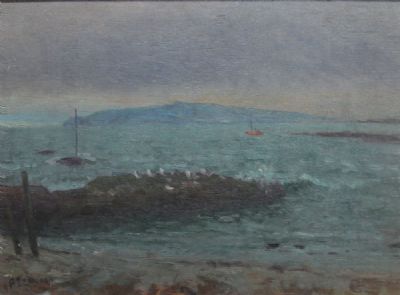VIEW AT SKERRIES by Patrick Leonard sold for €400 at deVeres Auctions