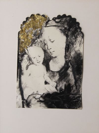 WOMAN WITH GOSPEL by Ross Wilson  at deVeres Auctions