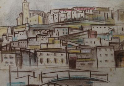 OLD TOWN, IBIZA by Barbara Warren  at deVeres Auctions