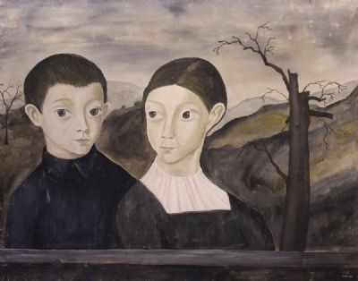 TWO YOUNG, ROUEN 1963 by Reginald Gray  at deVeres Auctions