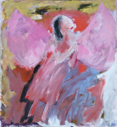 ANGEL I by Basil Blackshaw sold for €7,500 at deVeres Auctions