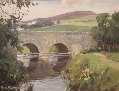 SHAWS BRIDGE, BELFAST by Frank McKelvey sold for €2,400 at deVeres Auctions
