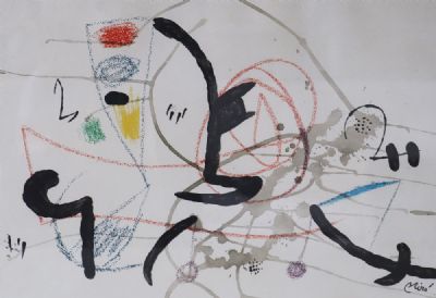 UNTITLED by Joan Miro  at deVeres Auctions