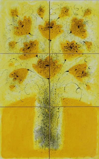 FLOWERS by Neil Shawcross  at deVeres Auctions