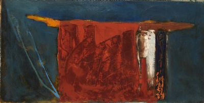 UNTITLED, APRIL 1957 by Roger Hilton sold for €9,000 at deVeres Auctions