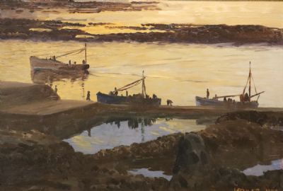 WAITING FOR THE TIDE, RUSH by Patrick Leonard sold for €5,500 at deVeres Auctions