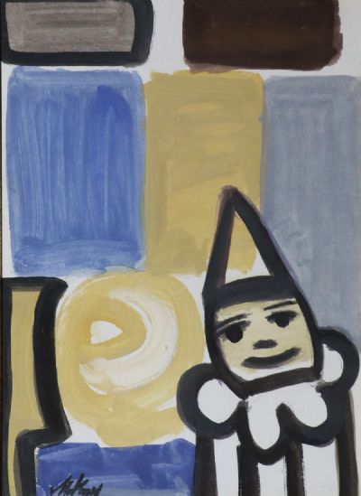 CLOWN by Markey Robinson sold for €1,200 at deVeres Auctions