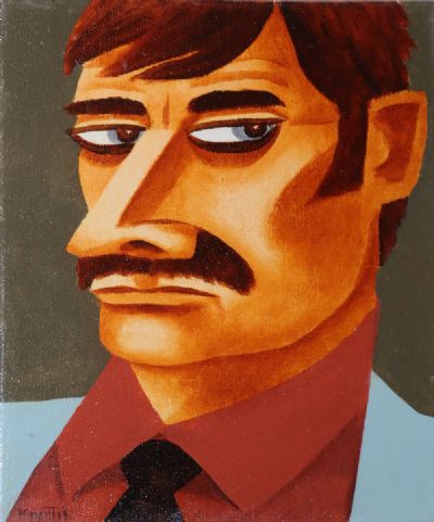 MAN by Graham Knuttel sold for €950 at deVeres Auctions