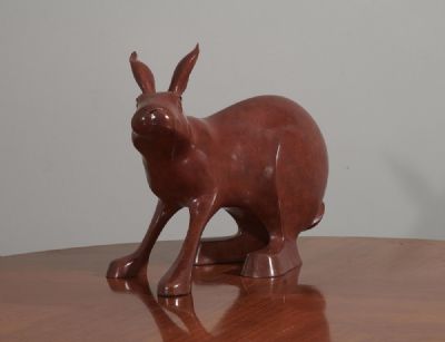 BRAHMAN HARE by Peter Killeen sold for €3,000 at deVeres Auctions