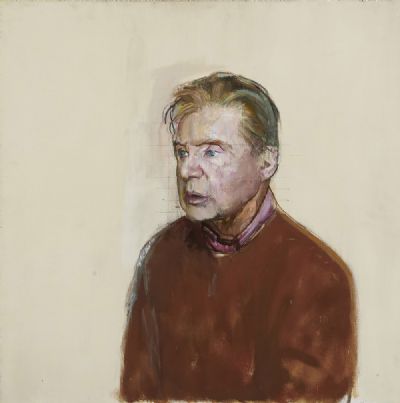 PORTRAIT OF FRANCIS BACON by Rodrigo Moynihan sold for €7,000 at deVeres Auctions