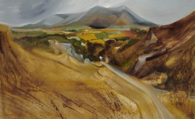 ROCKY VALLEY, WICKLOW by Richard Kingston sold for €3,000 at deVeres Auctions