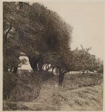 SENTIER  TRAVERS LES ARBRES by Roderic O'Conor sold for €1,400 at deVeres Auctions