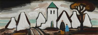 GABLE ENDS by Markey Robinson sold for €2,000 at deVeres Auctions