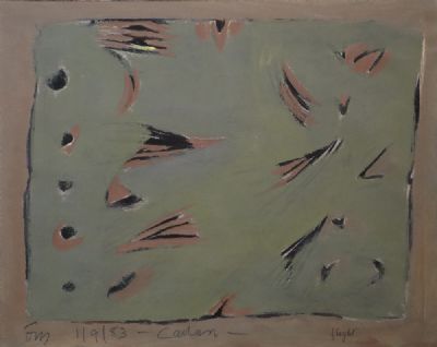 CALLAN - 'FLIGHT' by Tony O'Malley sold for €1,600 at deVeres Auctions