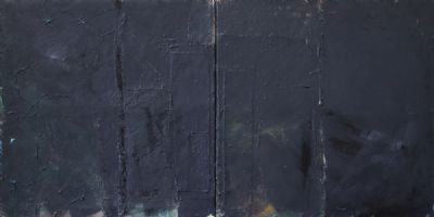 BLACK ABSTRACT II by Michael Coleman  at deVeres Auctions