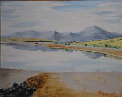 WEST OF IRELAND LANDSCAPE by George Laffan  at deVeres Auctions