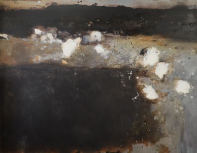 LOCAL GROUND - BOG COTTON II by Bernadette Kiely sold for €3,200 at deVeres Auctions