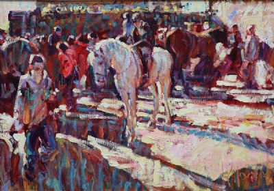 TULLOW HORSE FAIR by Arthur K. Maderson  at deVeres Auctions