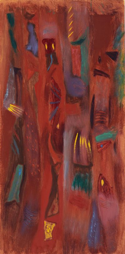 SPANISH PANEL, 1988 by Tony O'Malley sold for €13,500 at deVeres Auctions
